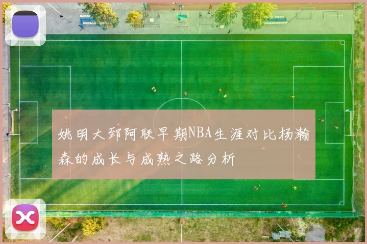 姚明大郅阿联早期NBA生涯对比杨瀚森的成长与成熟之路分析